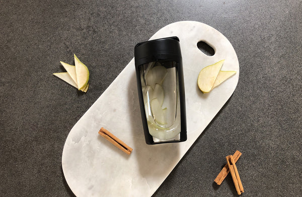 pear and cinnamon water infusion