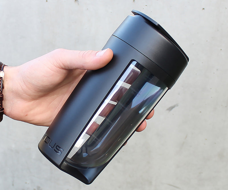 the mous fitness bottle brings fashion design to personal accessories